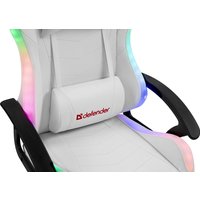 Игровое (геймерское) кресло Defender Factor X (белый)