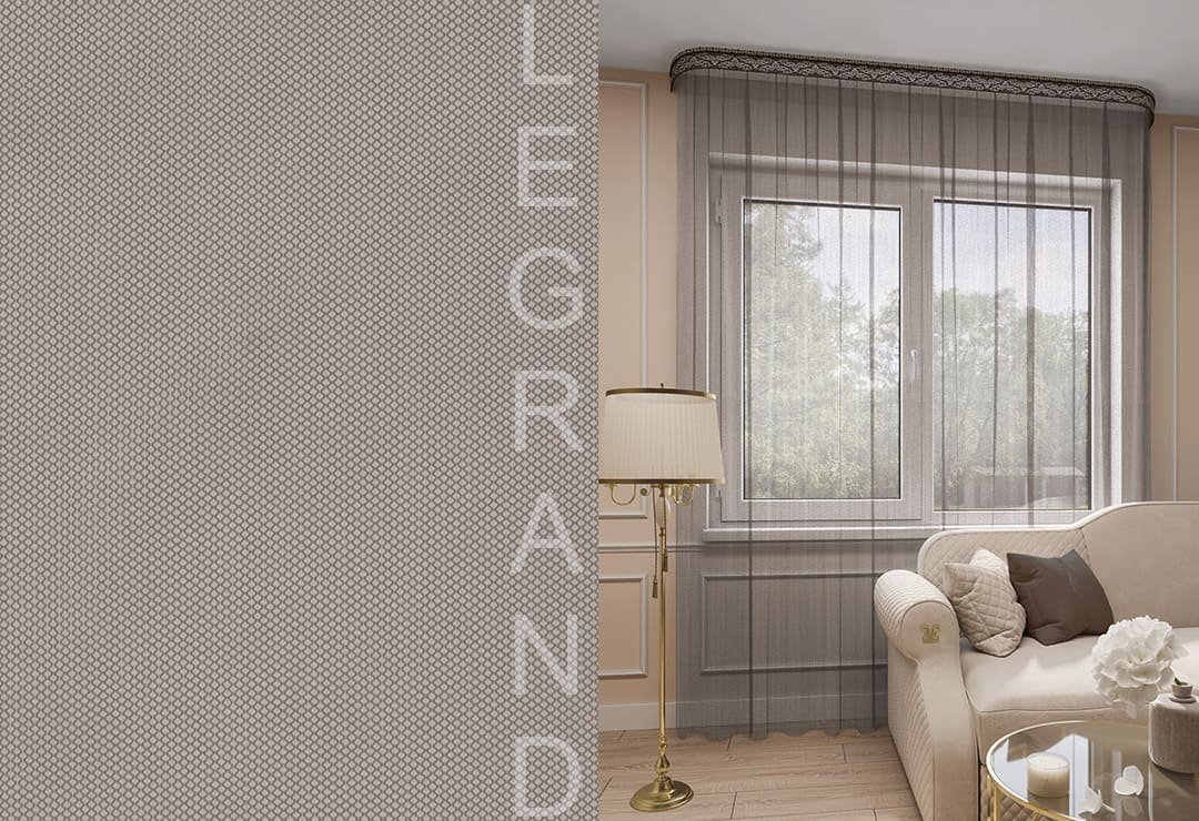 

Тюль Legrand Грек 3x2.6 м (шоколад)