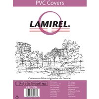 Обложка для термопереплета Lamirel Transparent A4 PVC 200 мкм 100 шт LA-78786 (красный)