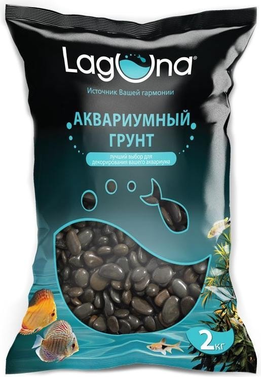 

Грунт Laguna Галька 3-5 мм 20204A 2 кг