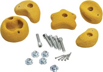 KBT из полистоуна с крепежем (M, 100-120 мм, желтый)