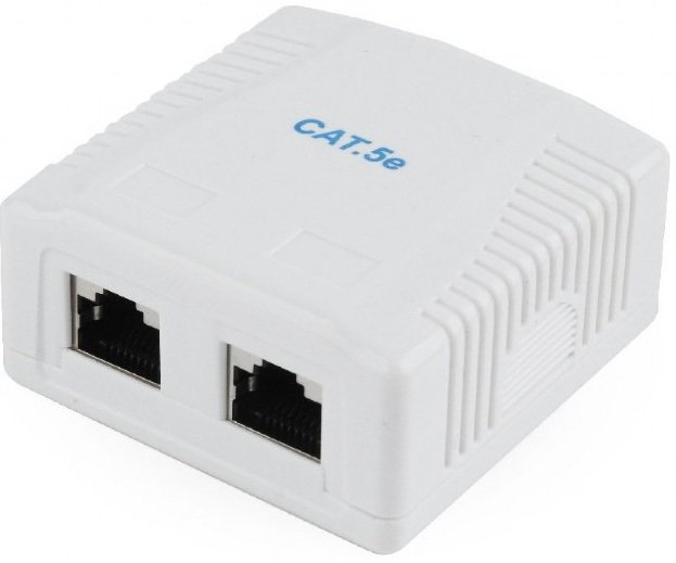 

Розетка Cablexpert NCAC-2F5E-01