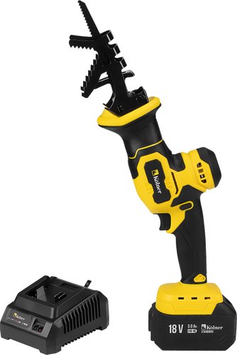 Сабельная пила Kolner KRS 18-65-1 (с 1-м АКБ)