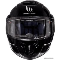 Мотошлем MT Helmets Atom SV Solid Gloss (XS, черный)