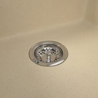 Кухонная мойка ZorG Dello 78 (слоновая кость)