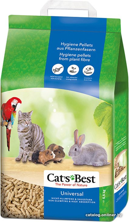 Наполнитель для туалета Cats Best Universal 10 л