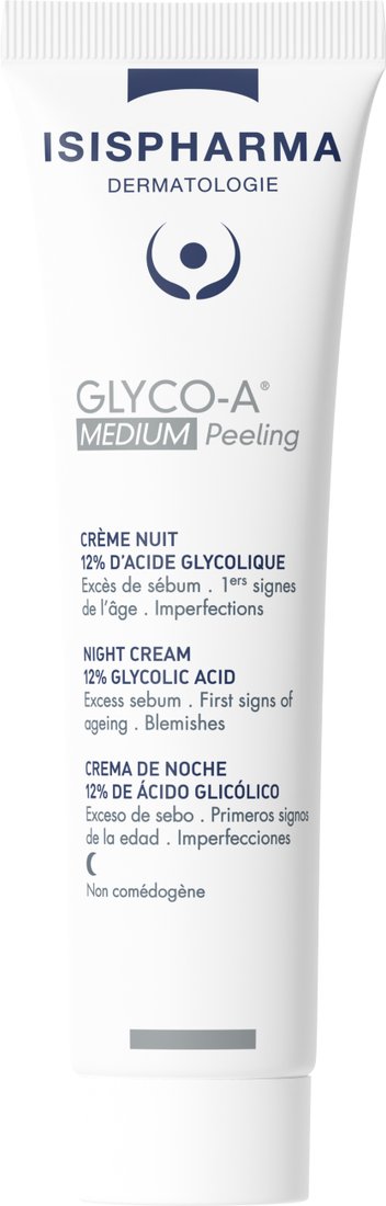 

ISISPHARMA GLYCO-A Medium Peeling Ночной крем для пилинга с 12% гликолевой кислотой 30 мл