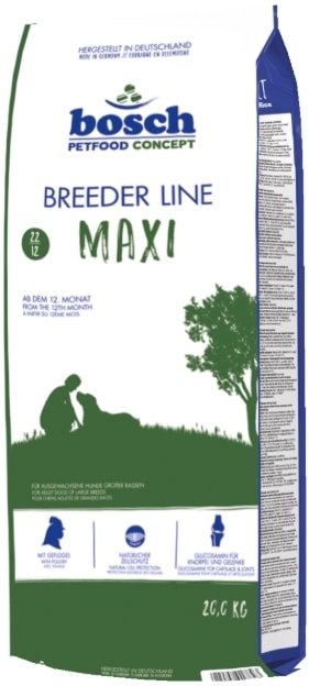 

Сухой корм для собак Bosch Breeder Line Maxi 20 кг