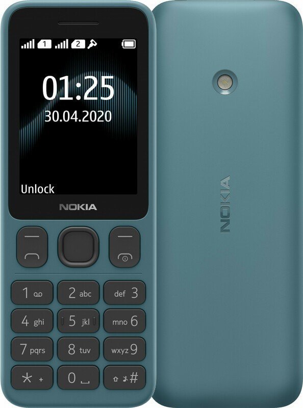 

Кнопочный телефон Nokia 125 Dual SIM TA-1253 (синий)
