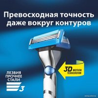 Подарочный набор Gillette Mach3 Turbo с 1 сменной кассетой + гель для бритья Series Увлажняющий 200 мл