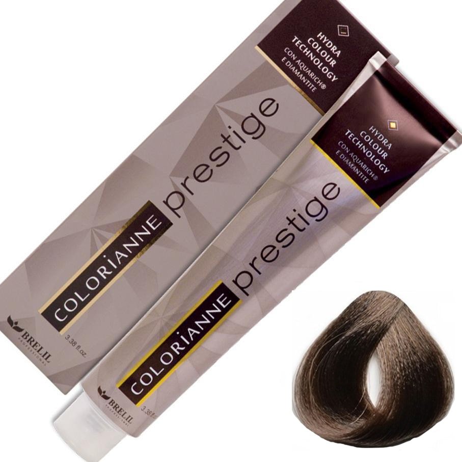 

Крем-краска для волос Brelil Professional Colorianne Prestige 6/21 холодный темный блондин