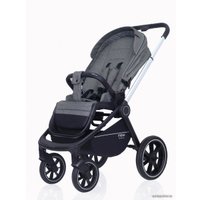 Универсальная коляска Rant MOWbaby Zoom PU (2 в 1, silver grey)