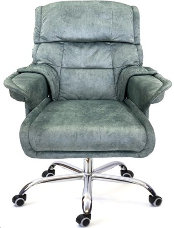 Офисное кресло King Style C-5 Аликанте (велюр, мятный)