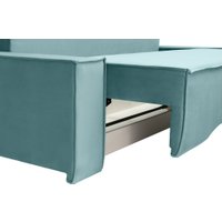 Диван Krones Цезарь 4 Lux (велюр эвкалипт)