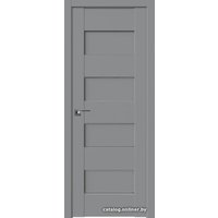 Межкомнатная дверь ProfilDoors 45U L 90x200 (манхэттен/мателюкс графит)