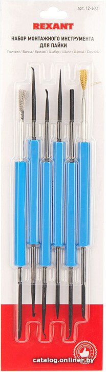 Набор аксессуаров для пайки Rexant 12-6031