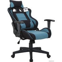 Игровое (геймерское) кресло Brabix GT Racer GM-100 (черный/голубой)