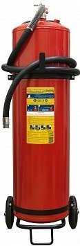 Передвижной огнетушитель Пожтехника ОП-80(з) МИГ