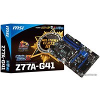 Материнская плата MSI Z77A-G41