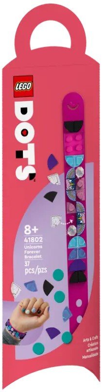 

Конструктор LEGO Dots Браслет Единороги навсегда 41802