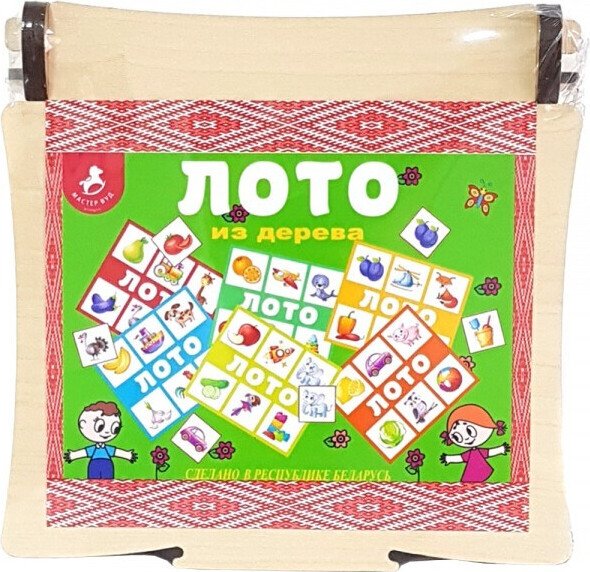 

Развивающая игра Мастер Вуд Лото DL1