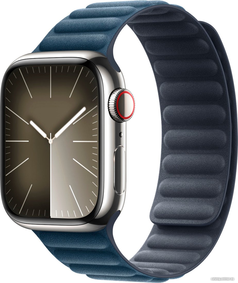 Ремешок Apple Magnetic Link MTJ33 (41 мм, синий омут, размер S/M)