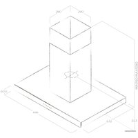 Кухонная вытяжка Elica Joy Island WHIX/A/90 PRF0104629A