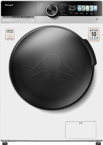 Стирально-сушильная машина Weissgauff WMD 45148 Color Touch Inverter Steam