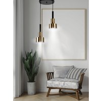 Подвесная люстра Aitin Pro НСБ 01-2х60-101 D1091/2 (черный)