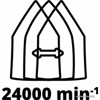 Виброшлифмашина Einhell TE-OS 18/150 Li Solo (без АКБ)