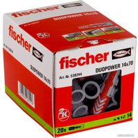 Дюбель универсальный Fischer DuoPower 14 x 70 538244 (20 шт)