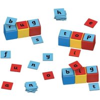 Развивающая игра Geomag Магнитные кубики собираем слова латинский алфавит GM258