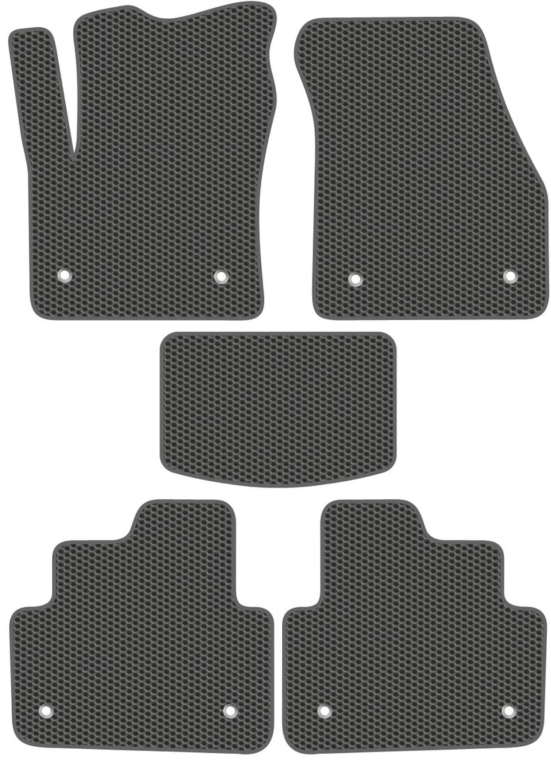 

Комплект ковриков для авто Alicosta Land Rover Range Rover Evoque II (suv / L551) 2018 - Н.В. (серый)