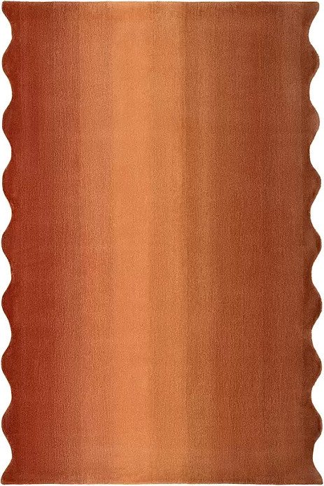 Ковер для жилой комнаты Tkano Over Horizon Trendy Ruffles TK25-DR0002 (терракотовый)