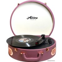 Виниловый проигрыватель Alive Audio Movie (ванильное небо)