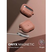 Чехол Ringke Onyx Magnetic Magsafe для Samsung Galaxy Buds 3 / 3 Pro Constant Coral