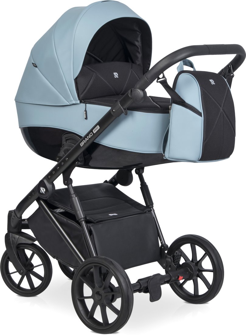 

Универсальная коляска Riko Brano Pro (3 в 1, blue 02)