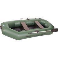 Моторно-гребная лодка Лоцман Гребная под мотор стандарт ЛС-260 ВНД (зеленый)