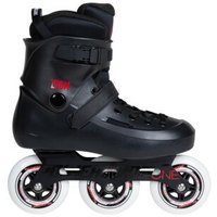 Роликовые коньки Powerslide Zoom Black 100 (р. 45-47, черный)