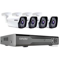 Комплект видеонаблюдения Ginzzu HK-840N