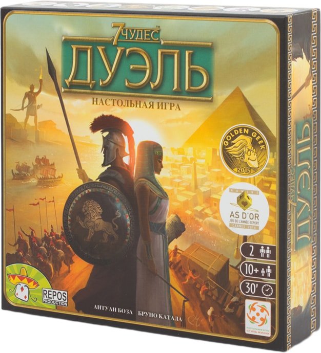 

Настольная игра Стиль Жизни 7 чудес: Дуэль