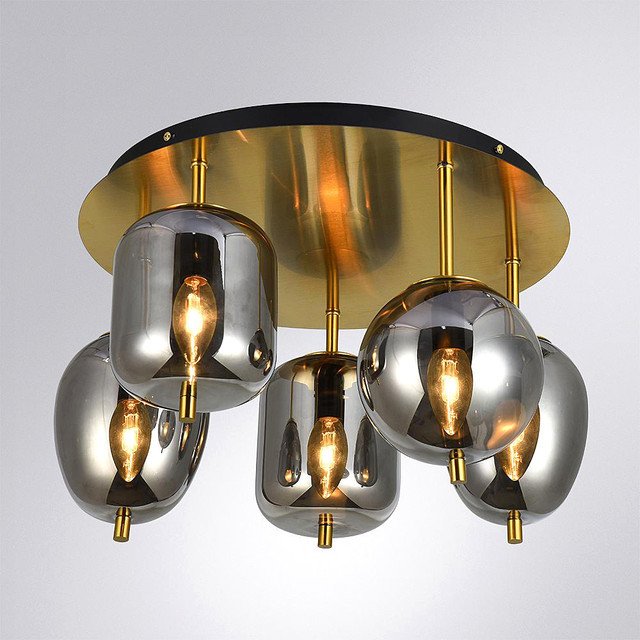 

Люстра средней высоты Arte Lamp Freddie A2231PL-5PB