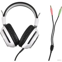 Наушники Оклик HS-G300 Armageddon (белый/черный)