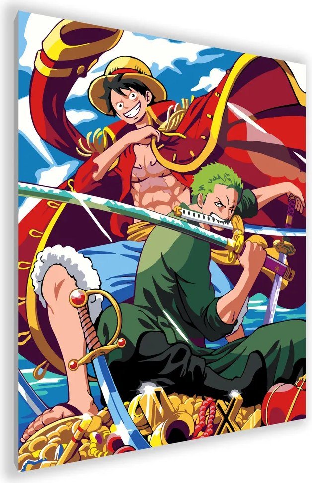

Картина по номерам PaintLine One Piece. Zoro and Luffy PL-00219