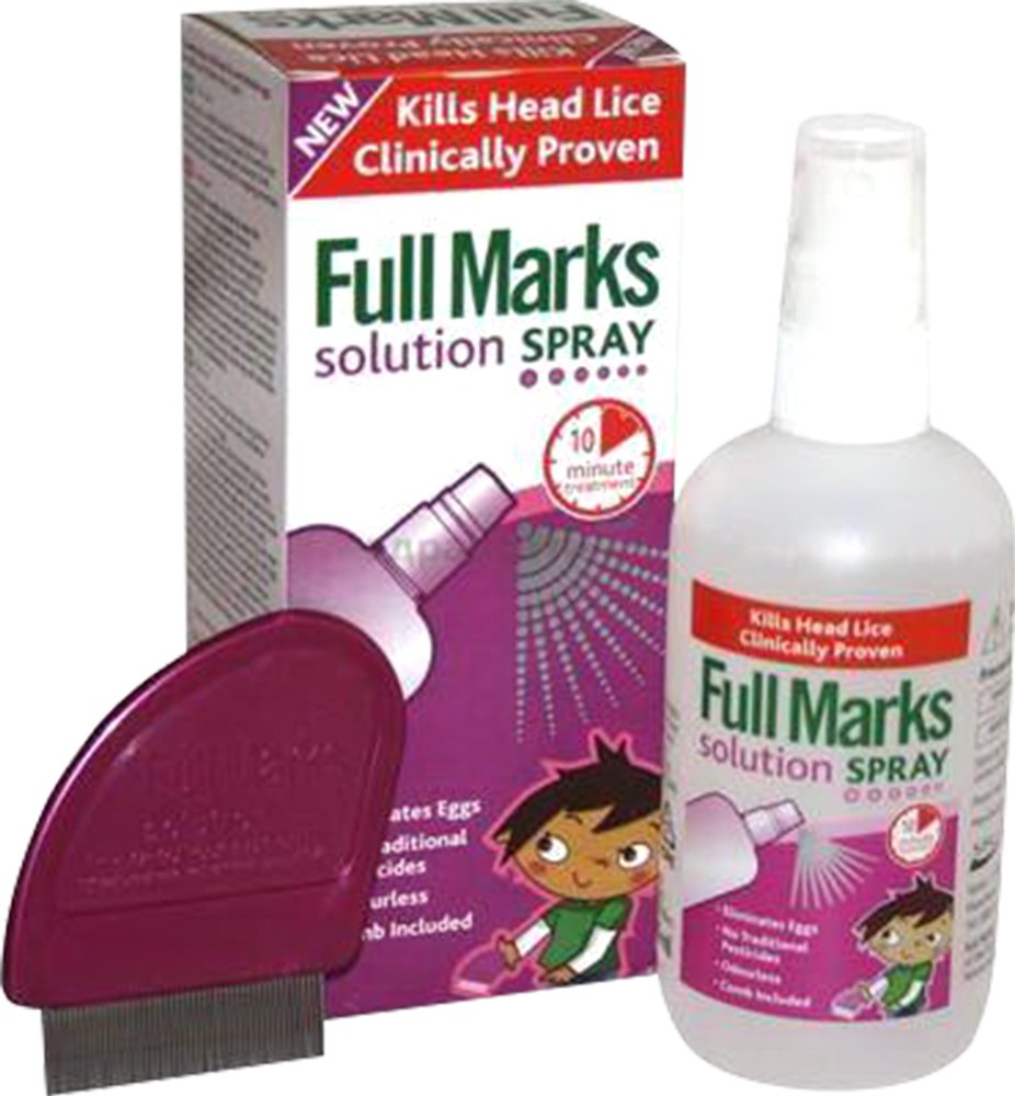 

Спрей Full Marks средство педикулицидное против вшей 150 мл