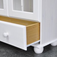 Шкаф-витрина Диприз Бритта / Д.30012.2 (белый) в Солигорске