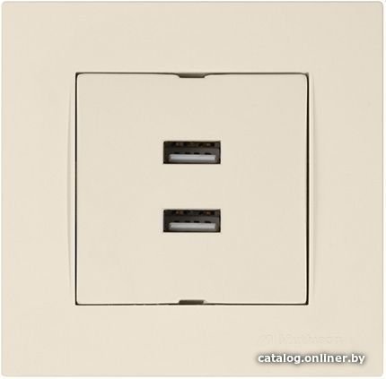Розетка USB Mutlusan Rita 2220 449 0102