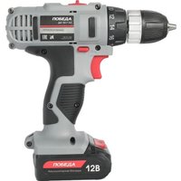 Дрель-шуруповерт Победа ДА-12/1Ли 180201648 (с 1-им АКБ)