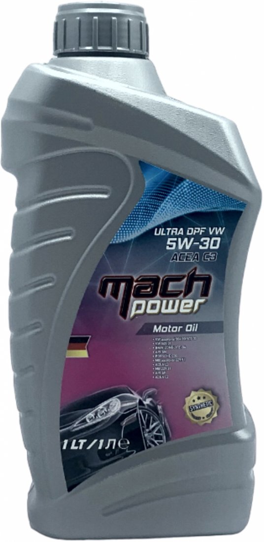 

Моторное масло MachPower Ultra DPF VW 5W-30 C3 1л
