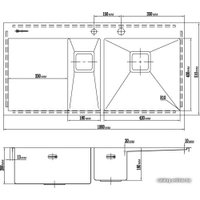 Кухонная мойка Omoikiri Akisame 100-2-LG-L [4993089]